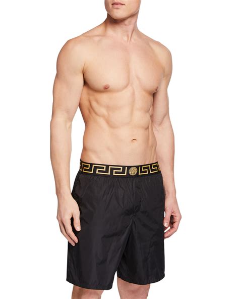 mens versace swim|designer men's swim trunks.